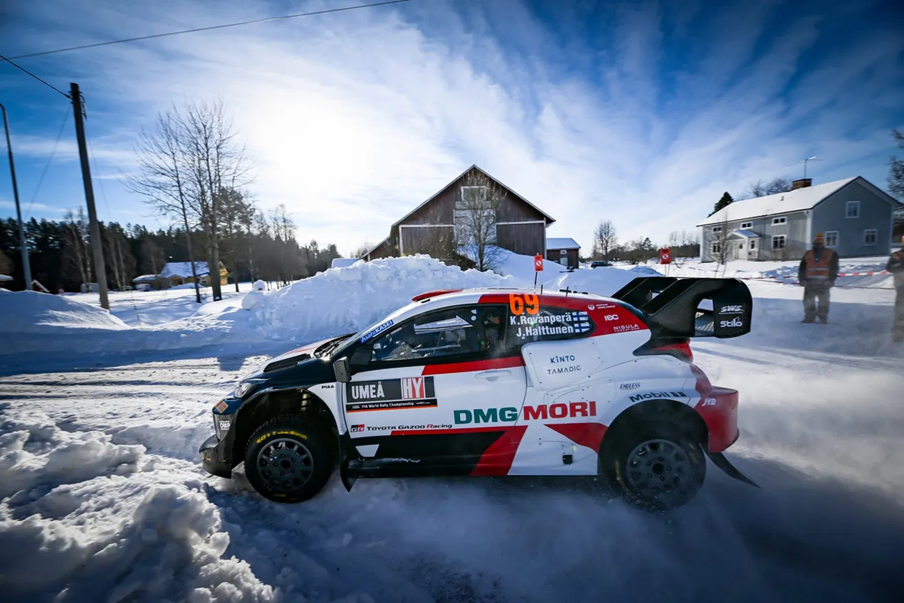 Kalle Rovanperä se queda solo y roza el triunfo en el Rally de Suecia