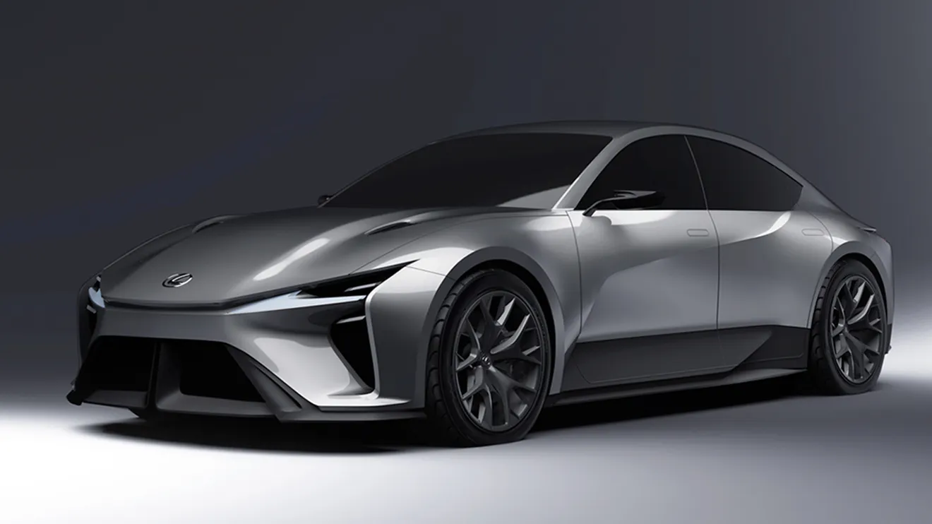 Lexus Electrified Sedan Concept, la antesala de un nuevo sedán 100% eléctrico