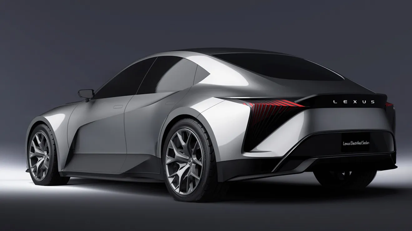 Lexus Electrified Sedan Concept - posterior