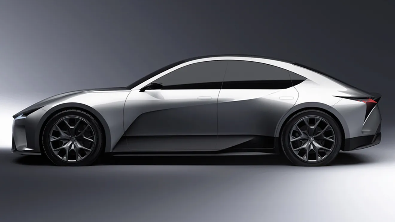 Lexus Electrified Sedan Concept - lateral