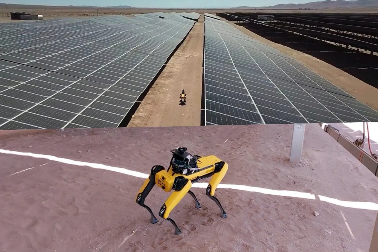 El perro robot de Boston Dynamics, también inspector de paneles solares