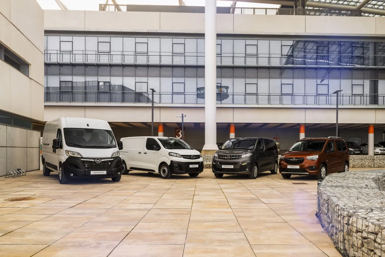 Probamos los comerciales eléctricos de Opel: Combo-e, Zafira-e, Vivaro-e y Movano-e