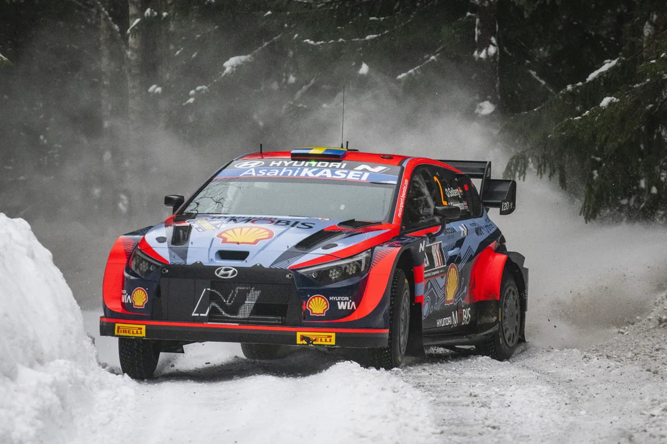 Rovanperä y Solberg son protagonistas en el inicio del Rally de Suecia