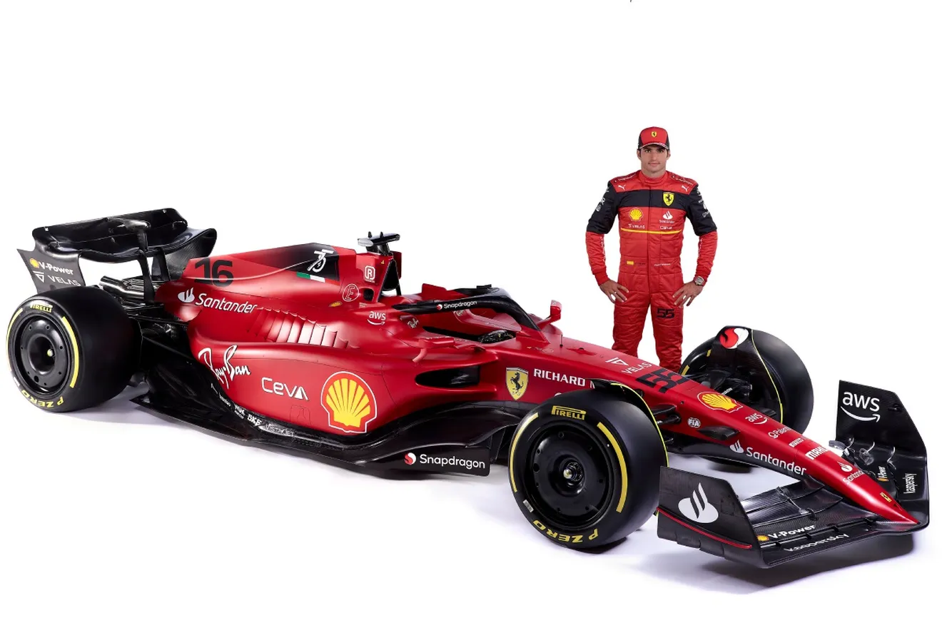 Sainz, enamorado de su F1-75: «Es agresivo y radical, espero que sea rápido»