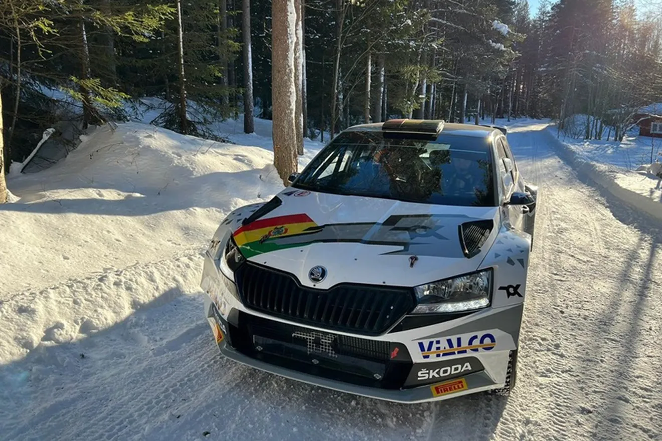 Toksport WRT prepara su asalto a la categoría de plata del Rally de Suecia