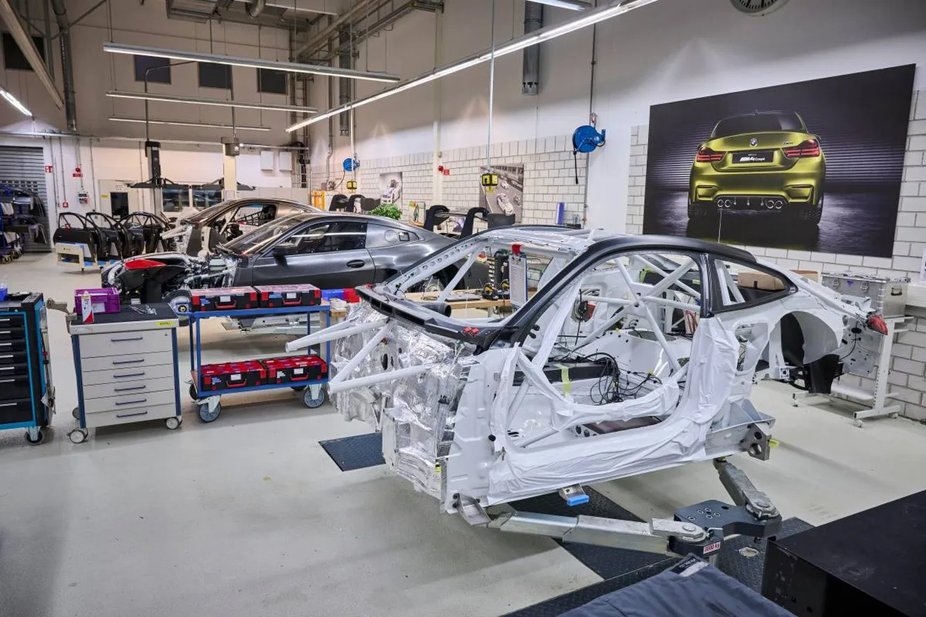 BMW M construye los cuatro BMW M4 GT3 que competirán en el DTM 2022