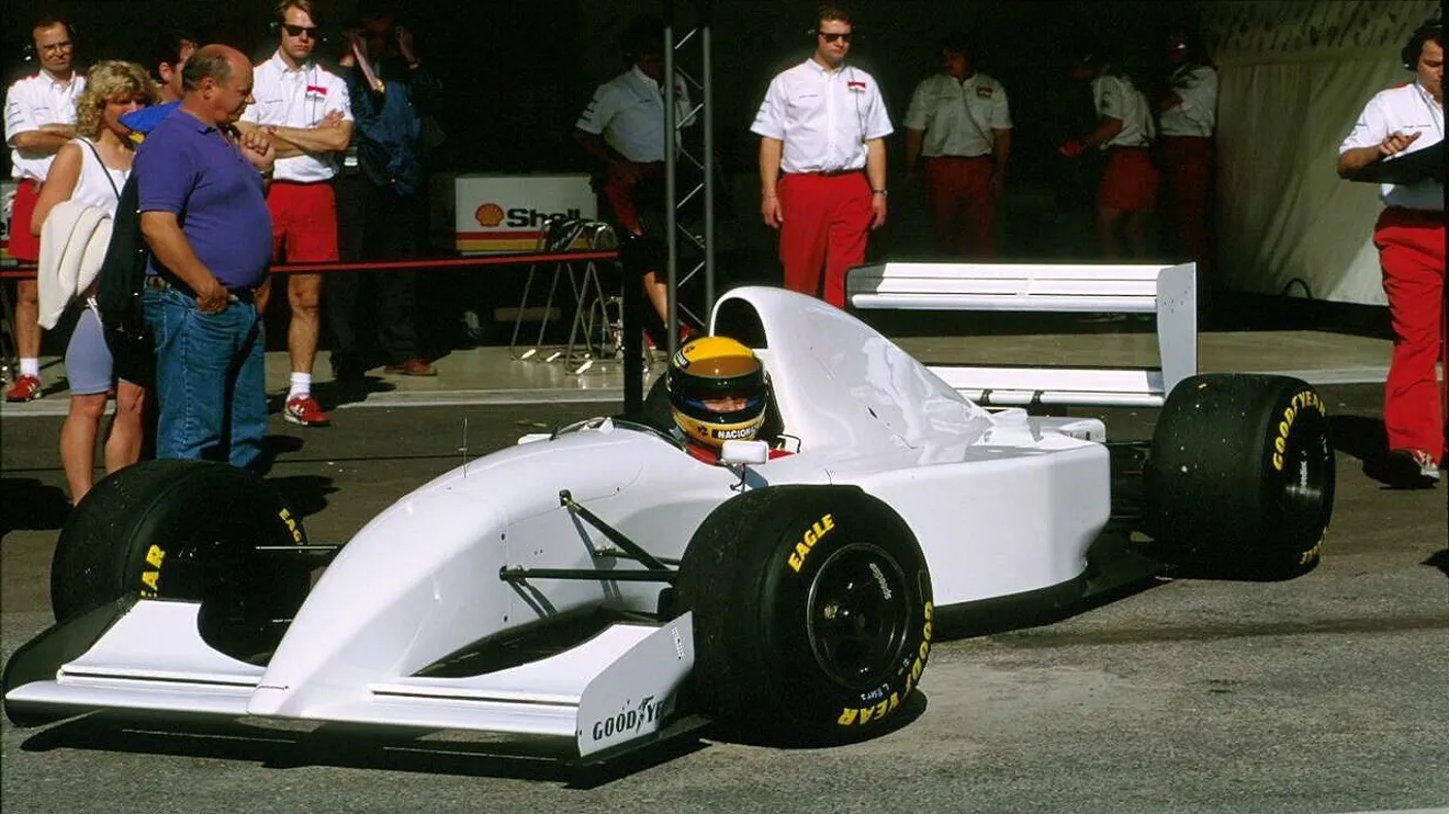 Pruebas de Arton Senna en Estoril