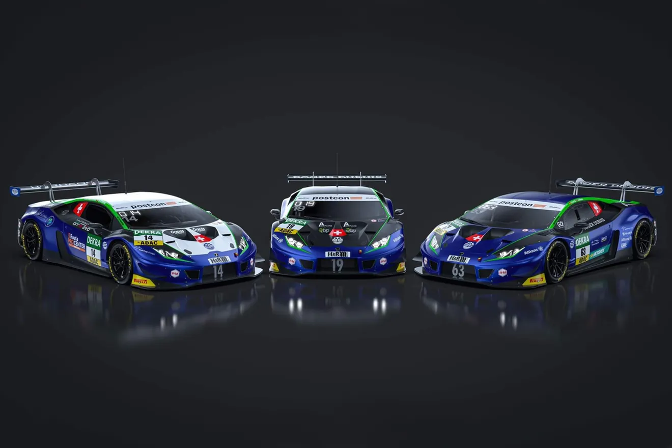 Emil Frey Racing disputará la Endurance Cup 2022 con tres Lamborghini