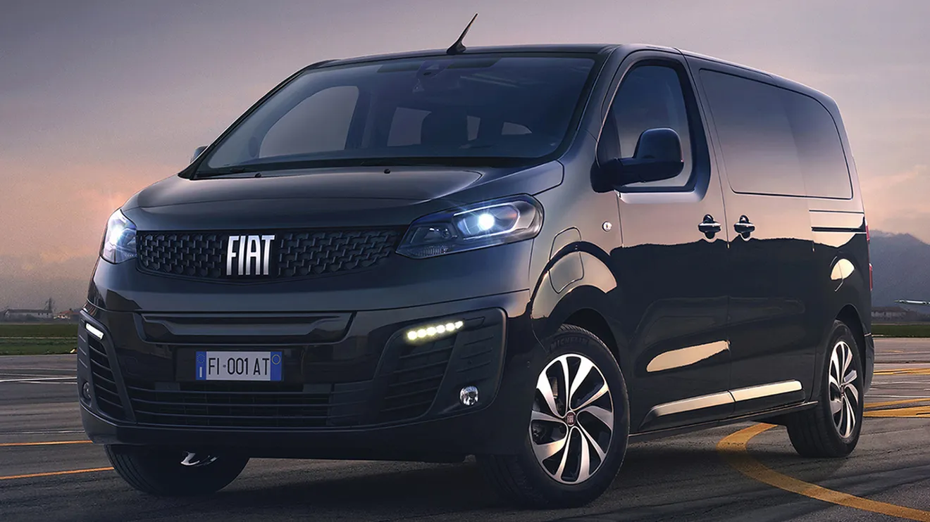 FIAT E-Ulysse, hasta 330 km de autonomía para una nueva furgoneta 100% eléctrica