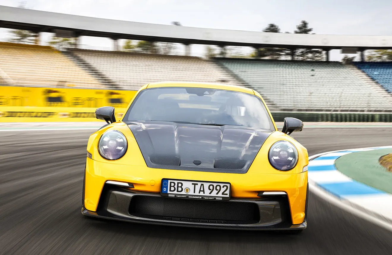 El nuevo Porsche 911 GT3 estrena un agresivo kit especial de TECHART 