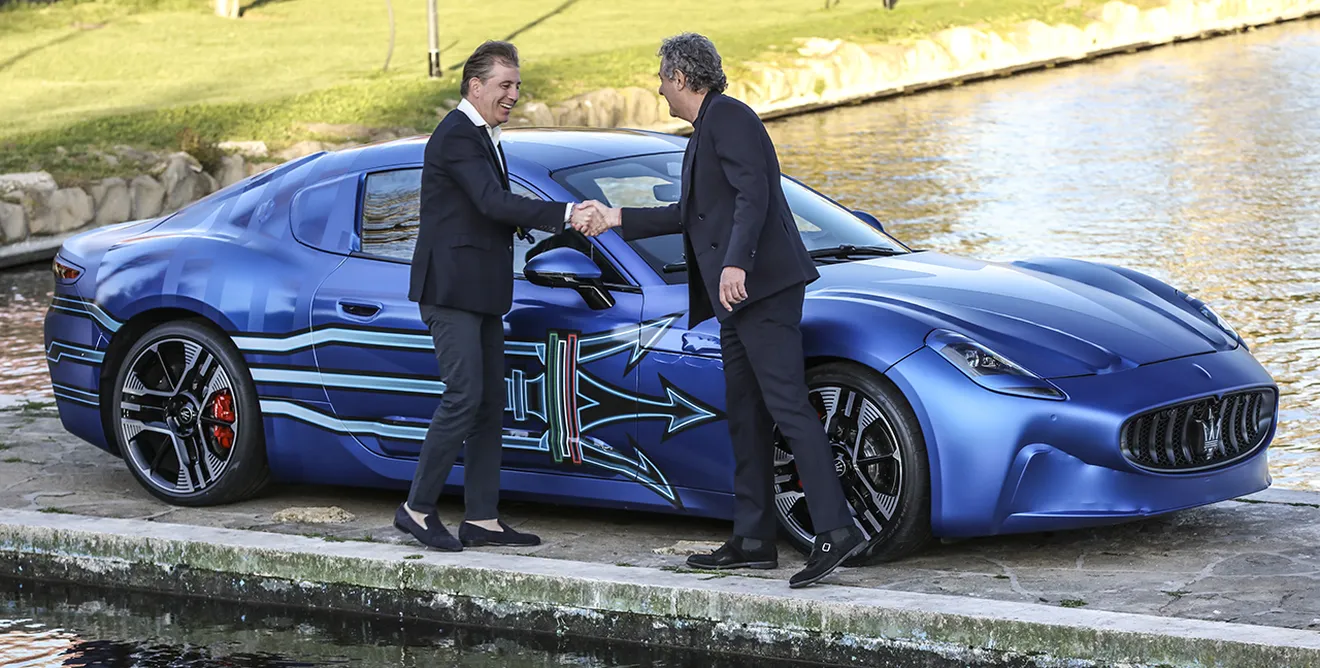 El nuevo Maserati GranTurismo Folgore, revelado en un interesante adelanto
