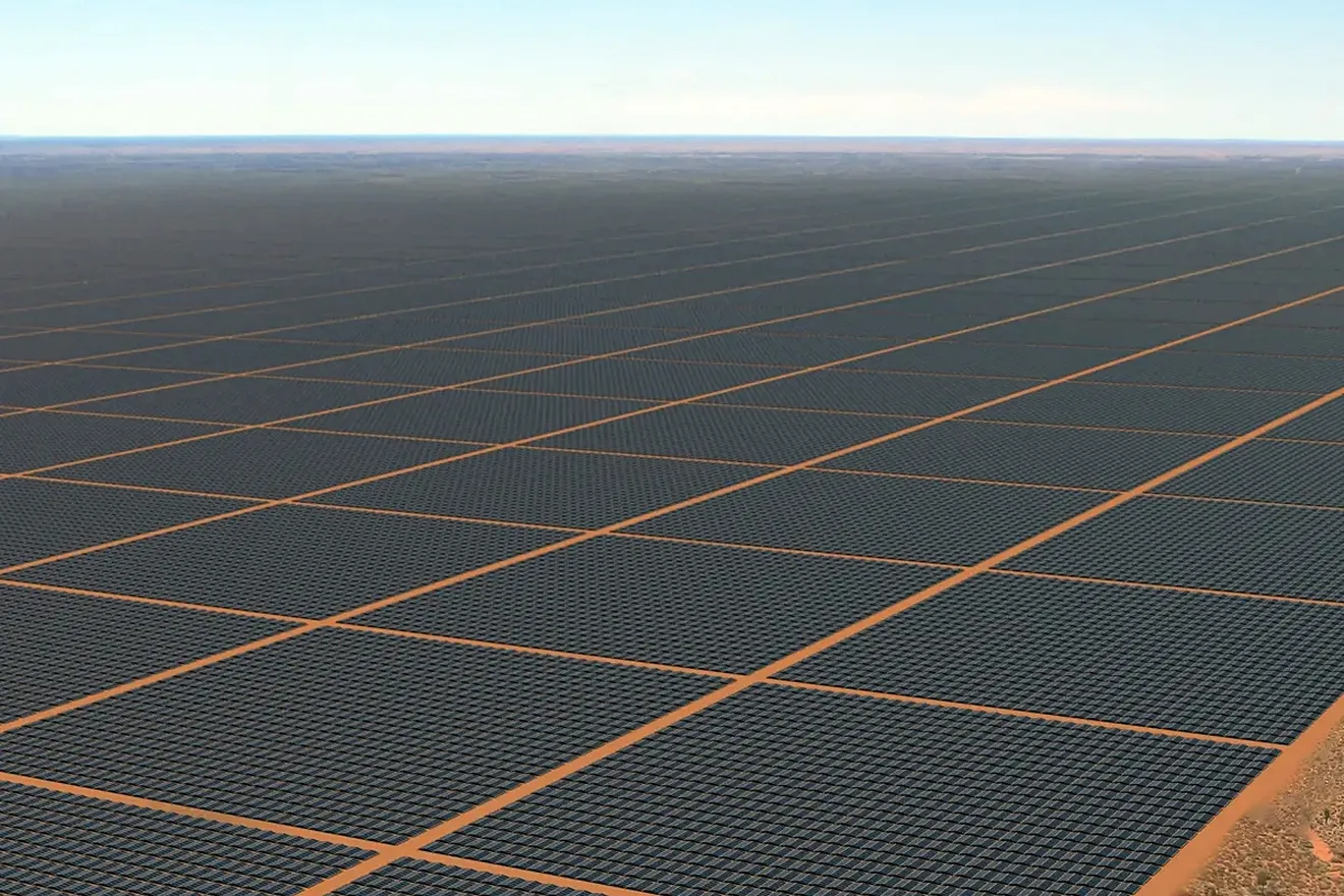 El proyecto solar mastodóntico, un plan que incluye un cable submarino de 4200 km