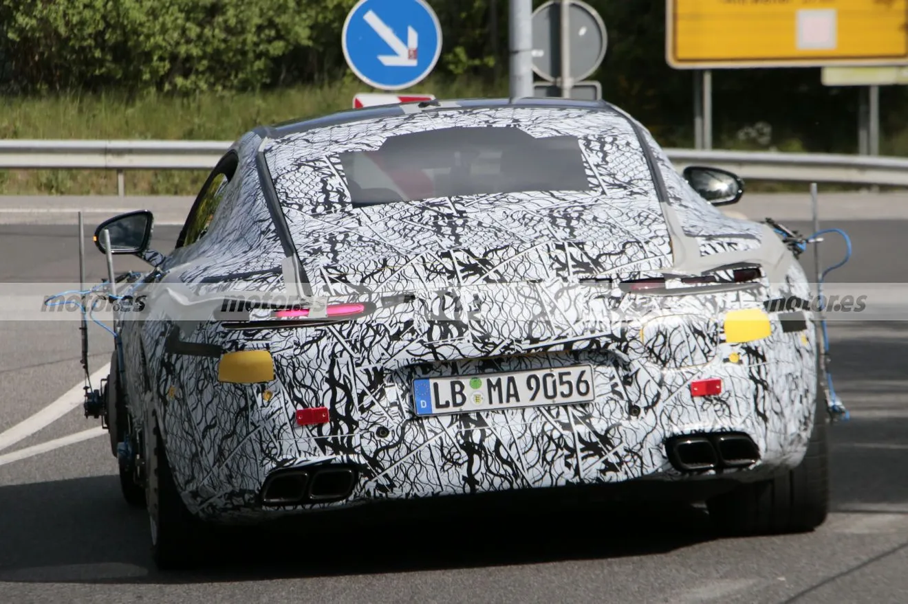 Fotos espía Mercedes-AMG GT E-Performance PHEV 2023 en Nürburgring