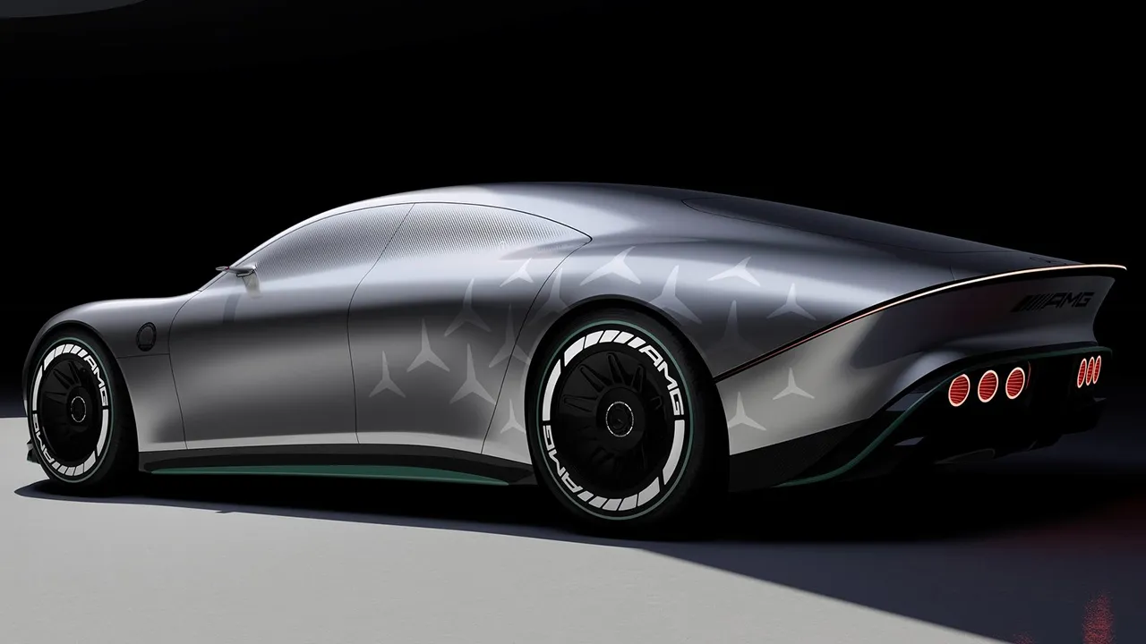 Mercedes Vision AMG - posterior