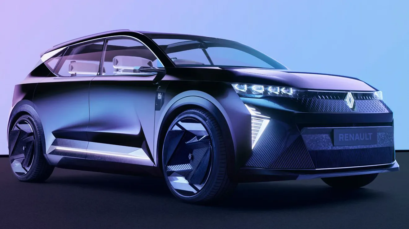 Renault Scenic Vision, movilidad sostenible sin límites gracias al hidrógeno