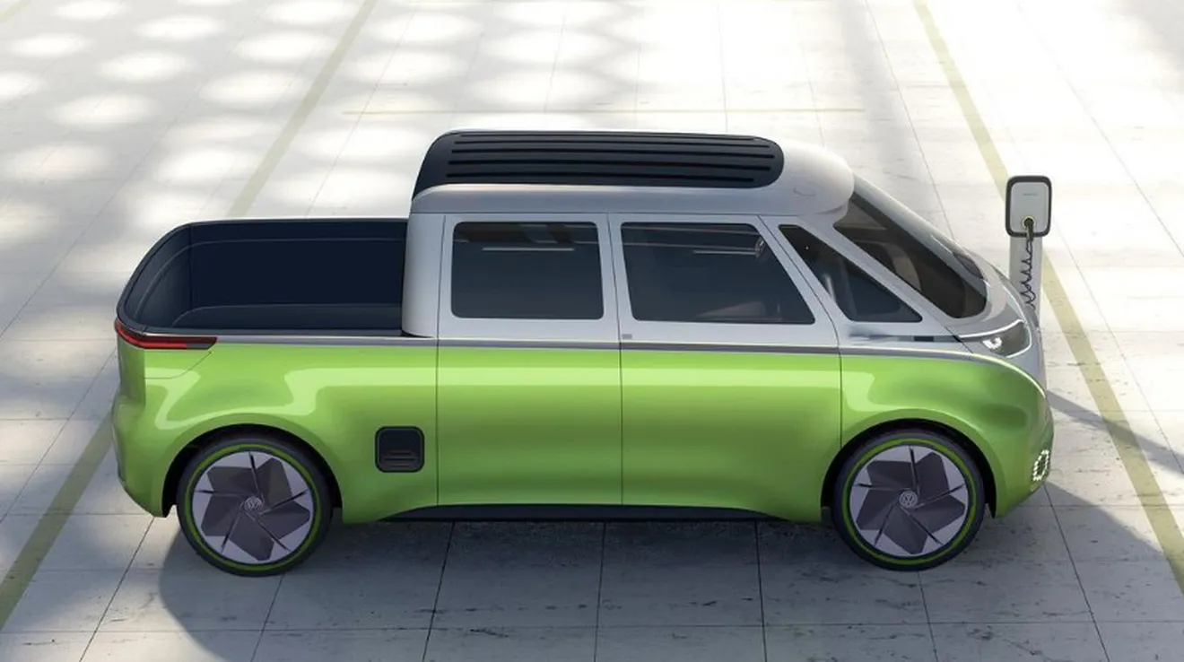 Volkswagen ID. Buzz Doka, el anticipo más fiel y oficial del futuro pick-up eléctrico