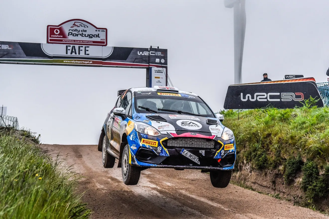 Rossel y Armstrong son los líderes en WRC2 y WRC3 Junior tras Portugal
