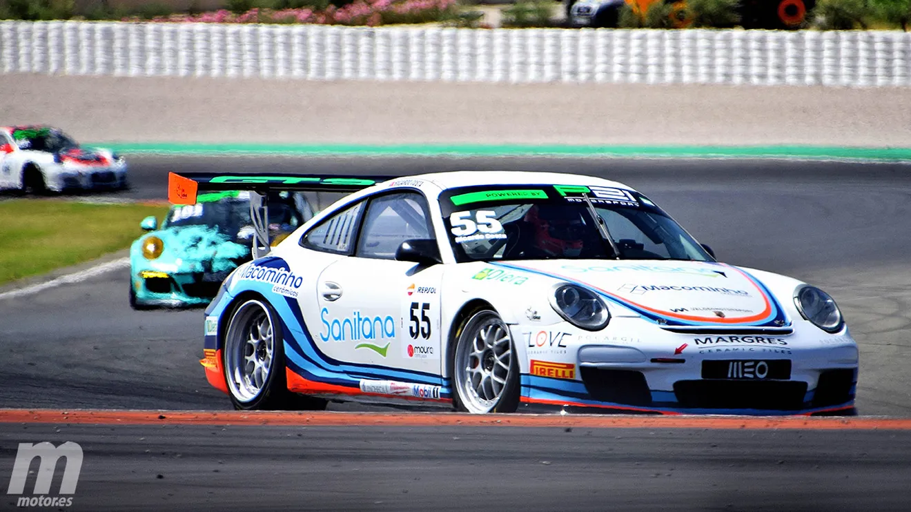 Los Porsche 911 GT3 Cup en acción