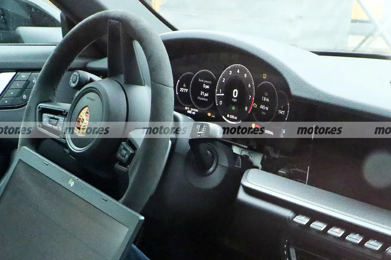 Fotos espía Porsche 911 Coupé Facelift 2023
