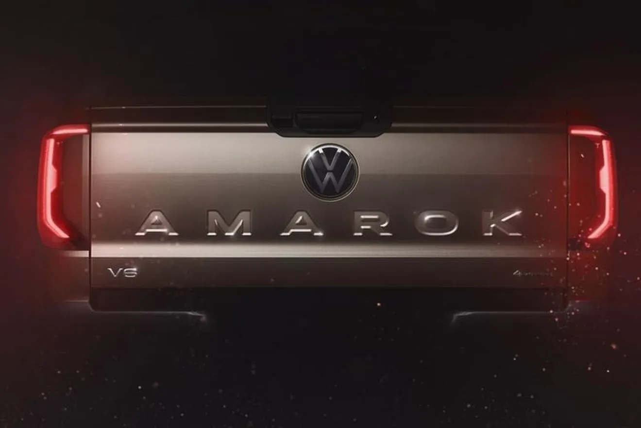 Enésimo teaser del Volkswagen Amarok 2023 que revela más detalles