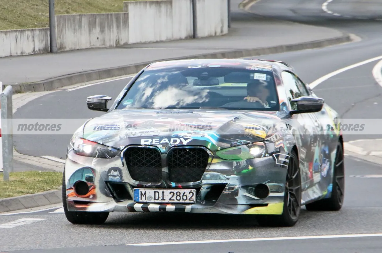 El BMW 3.0 CSL 2023 aparece fugazmente en fotos cerca de Nürburgring