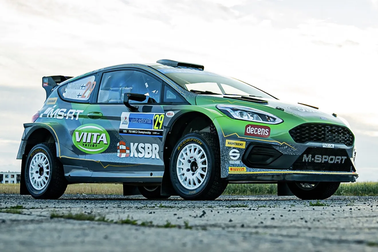 El debut del Ford Fiesta Rally2 Evo destaca en la clase WRC2 de Estonia