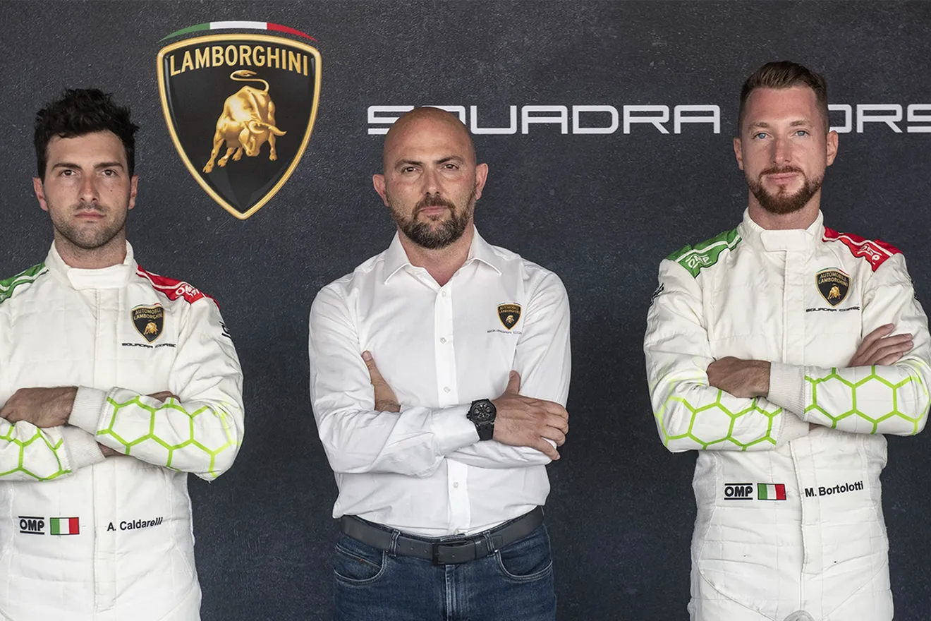 Mirko Bortolotti y Andrea Caldarelli, primeros pilotos LMDh de Lamborghini