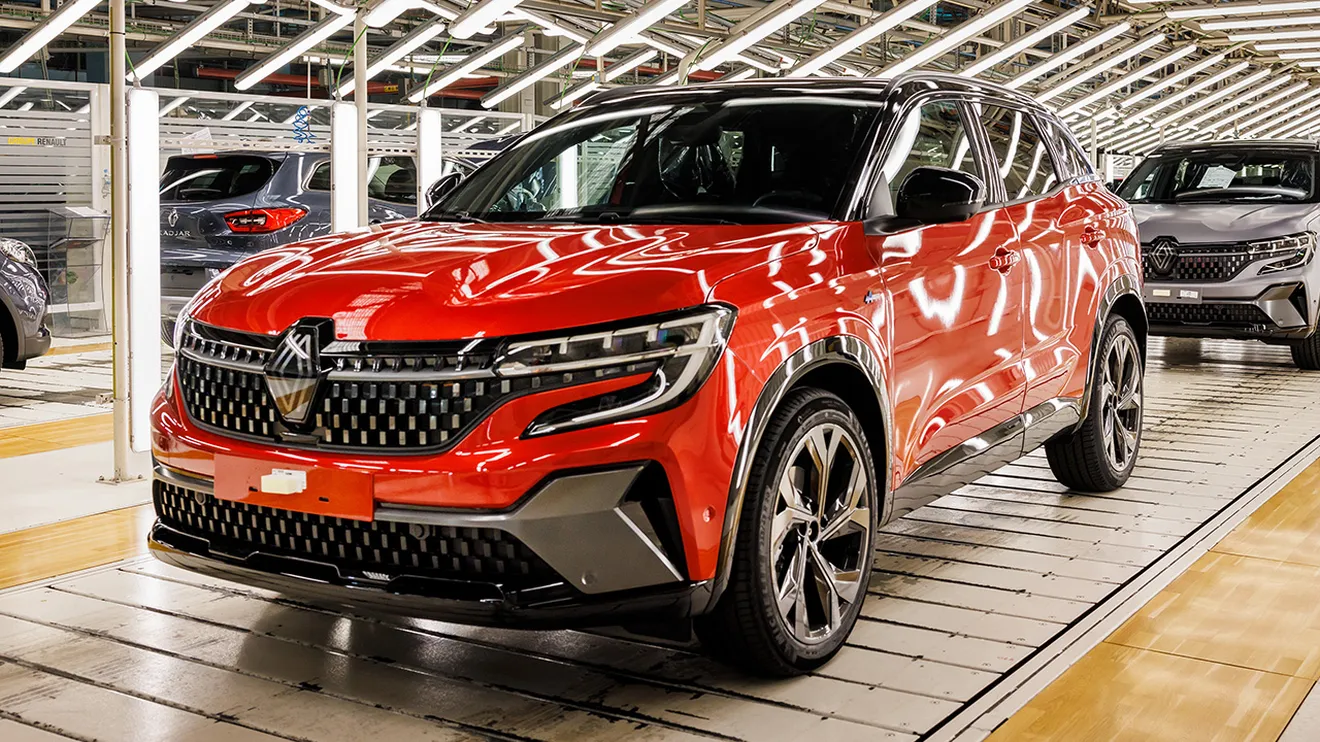 Comienza la producción en serie del Renault Austral, el nuevo SUV «Hecho en España»