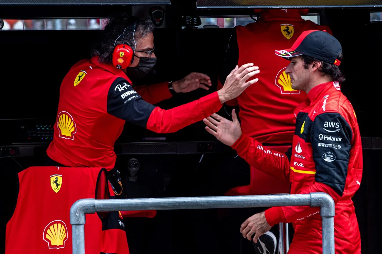 Sainz defiende el motor Ferrari: «Lo prefiero a uno fiable pero poco potente»