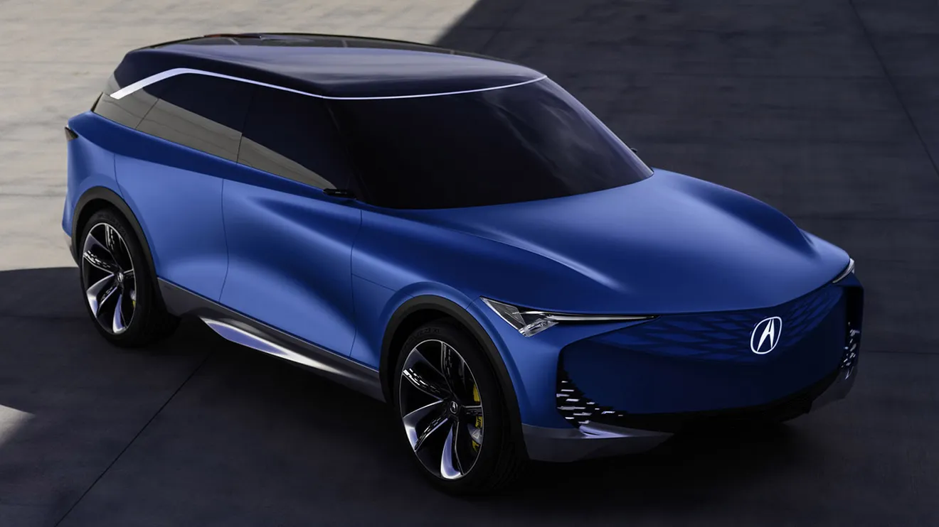 Acura presenta un nuevo SUV que adelanta el diseño de sus futuros coches eléctricos