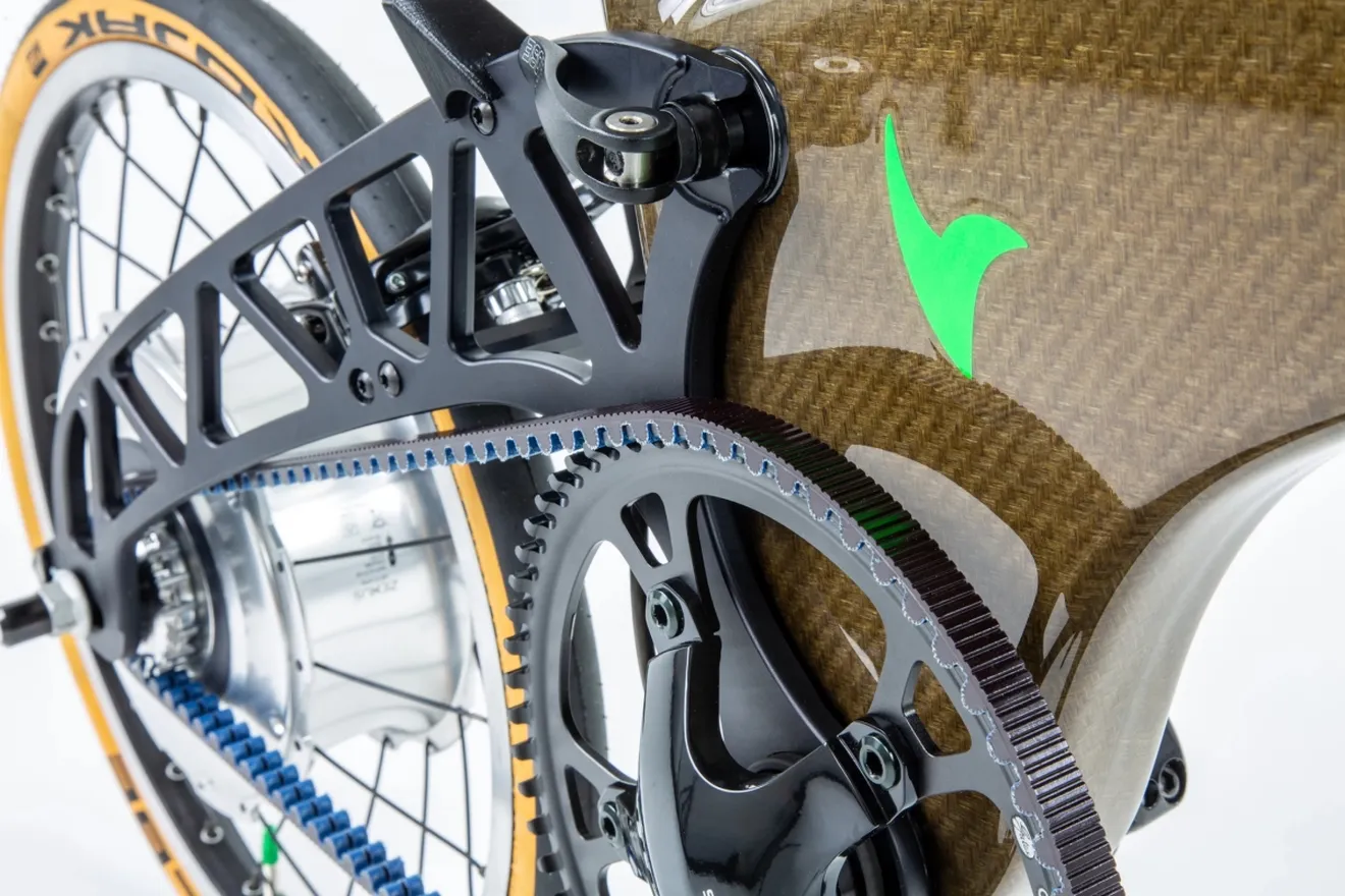 La bicicleta eléctrica Hummingbird Flax tiene un cuadro de lino de Prodrive
