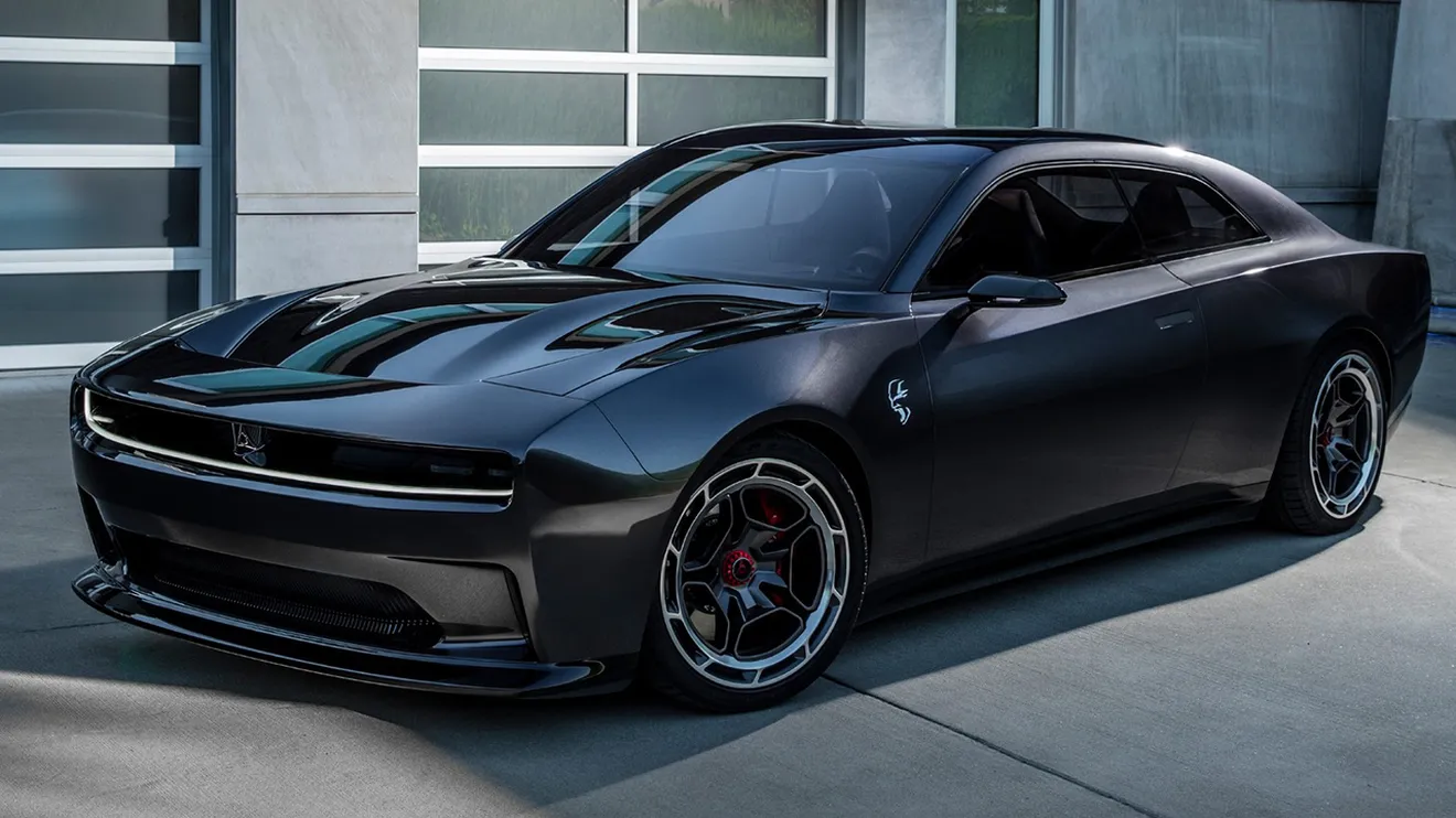El nuevo Dodge Charger Daytona SRT Concept adelanta la era de los muscle cars eléctricos