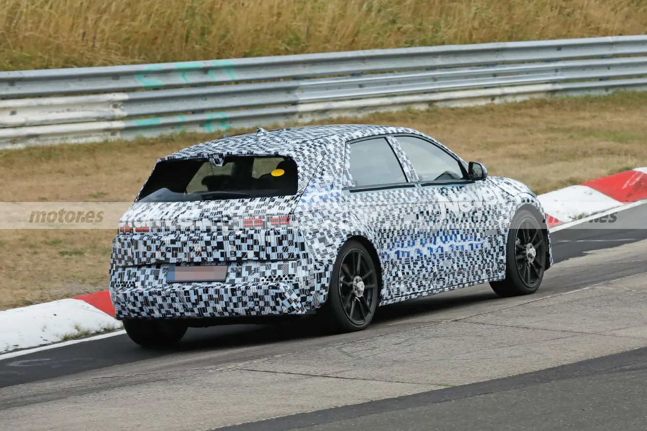 Fotos espía Hyundai IONIQ 5 N 2023 en Nürburgring