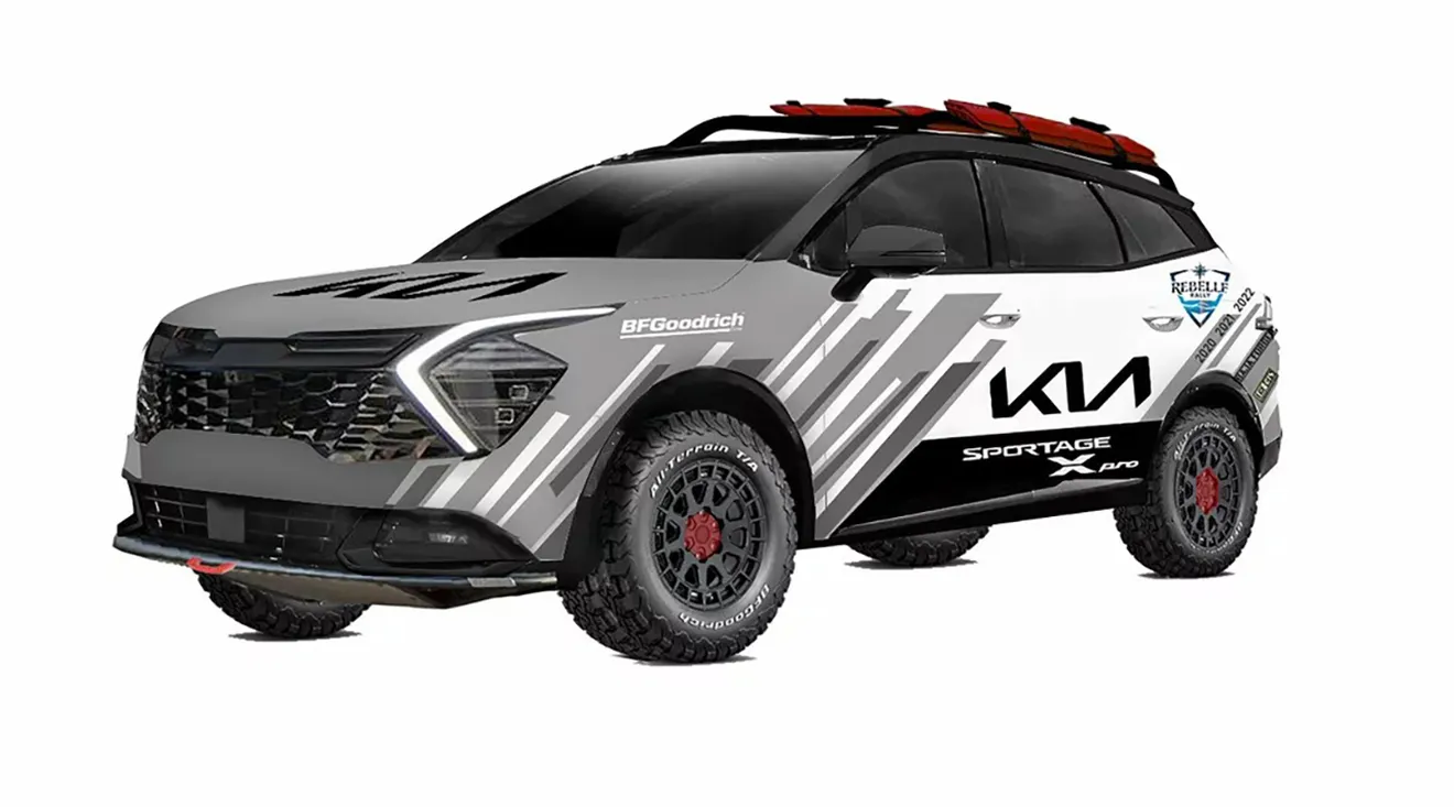 KIA Sportage X-Pro, el SUV coreano se mete en el papel de los Rallyes