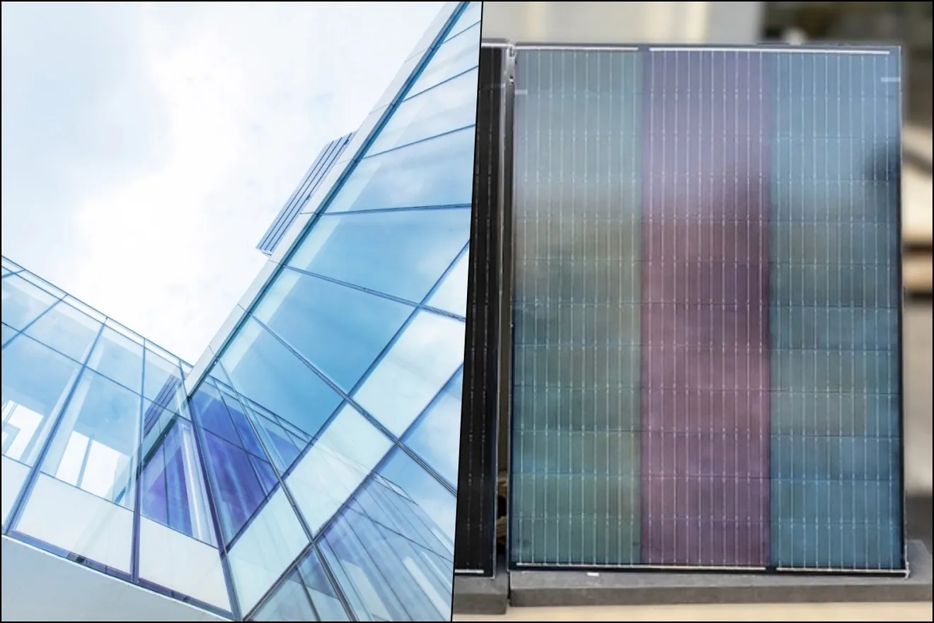 Lo último en energía solar: fachadas fotovoltaicas y placas de colores