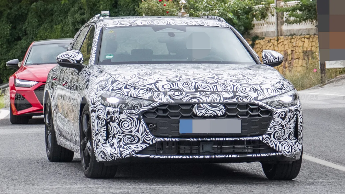 Fotos espía del nuevo Audi RS 4 Avant 2024