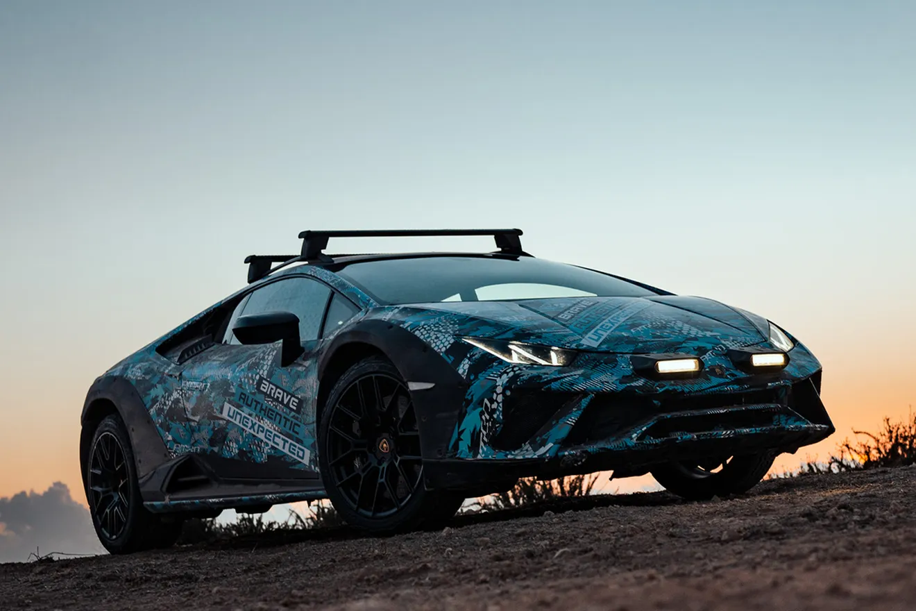 El Lamborghini Huracan Sterrato cambia de traje en un nuevo adelanto en video
