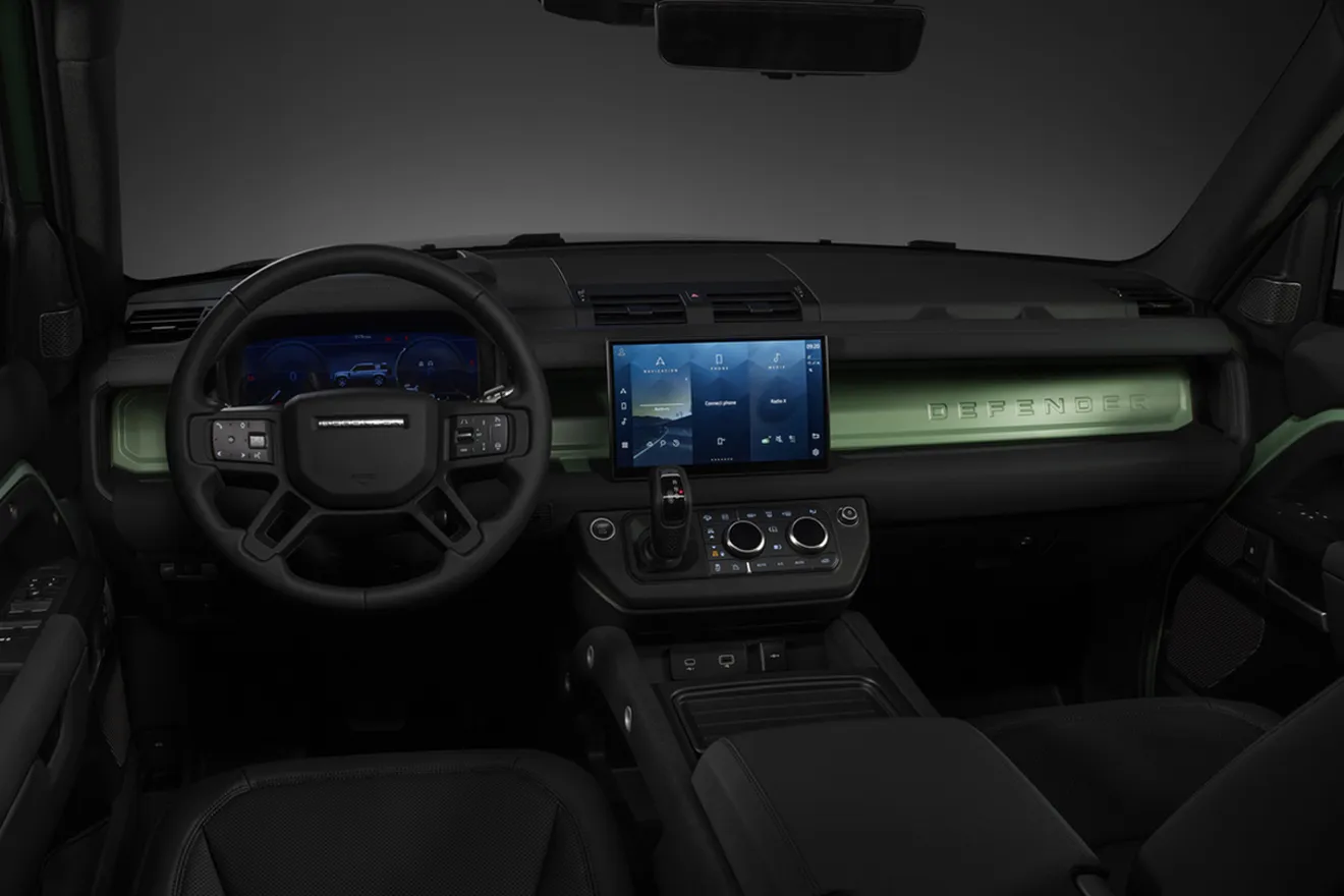 Land Rover Defender 75º Aniversario - interior