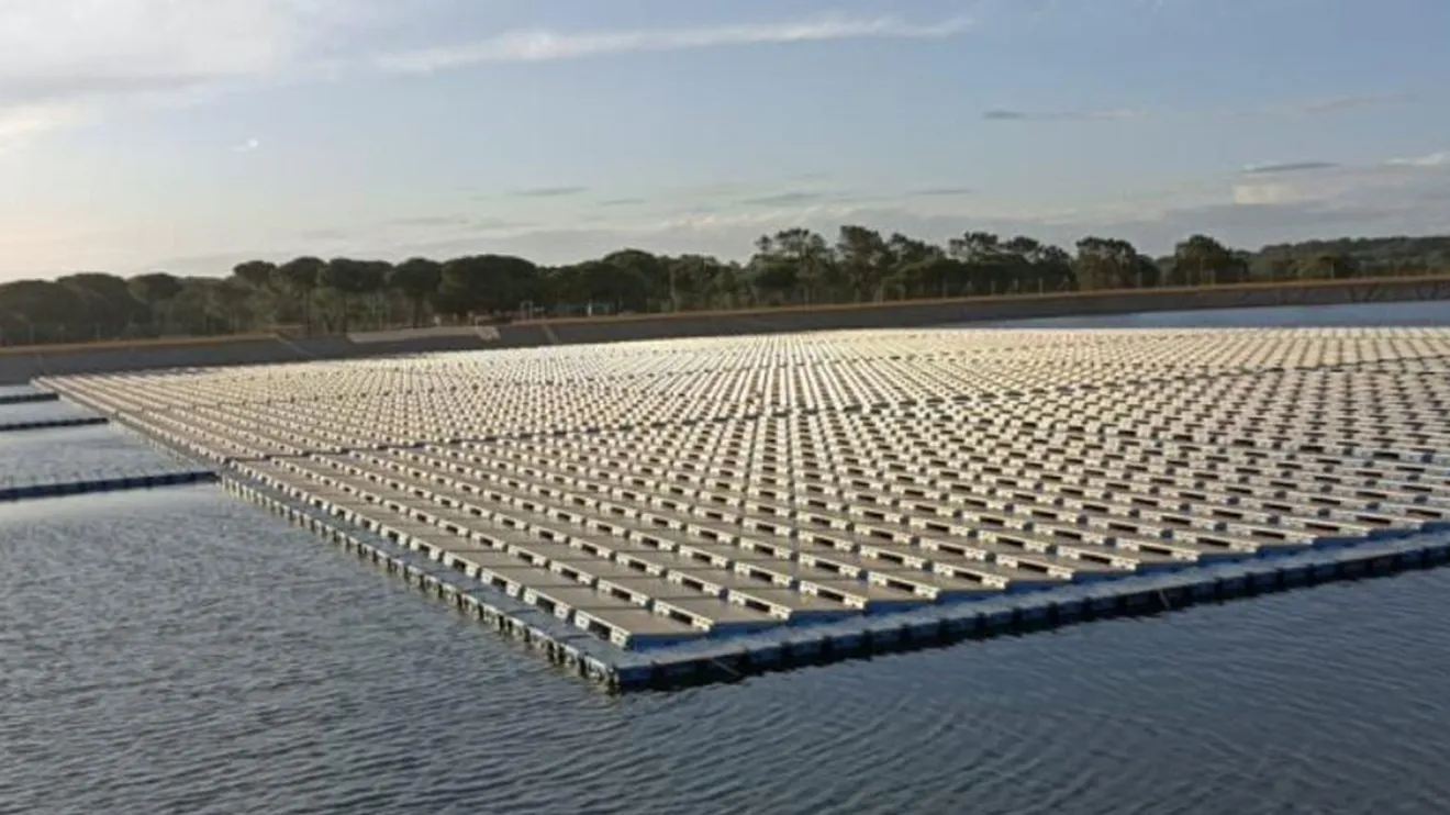 Planta fotovoltaica flotante de Sur-Andevalo