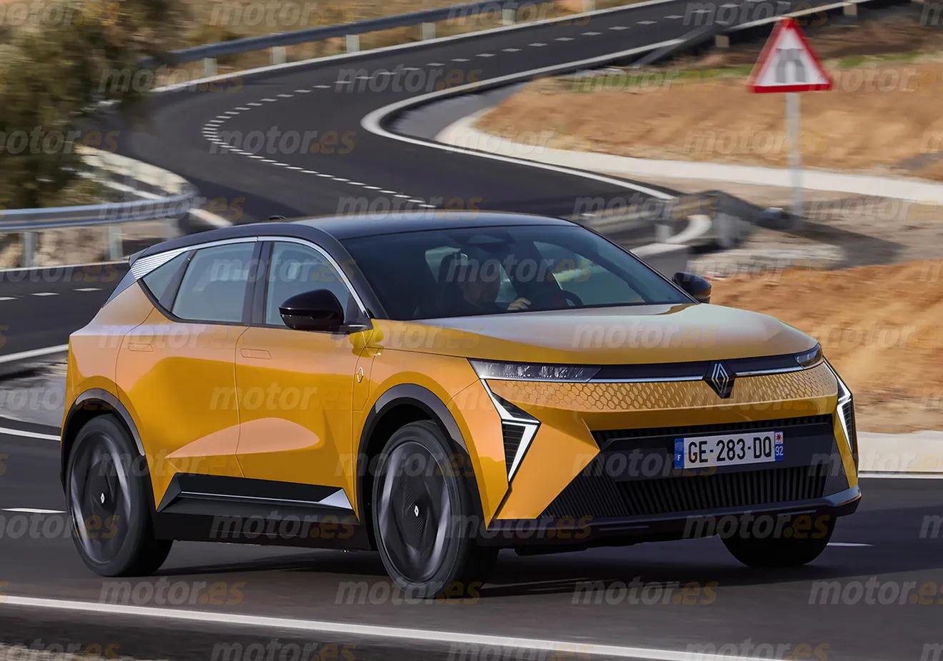 El Renault Scenic vuelve en 2024, fiel adelanto del futuro crossover eléctrico