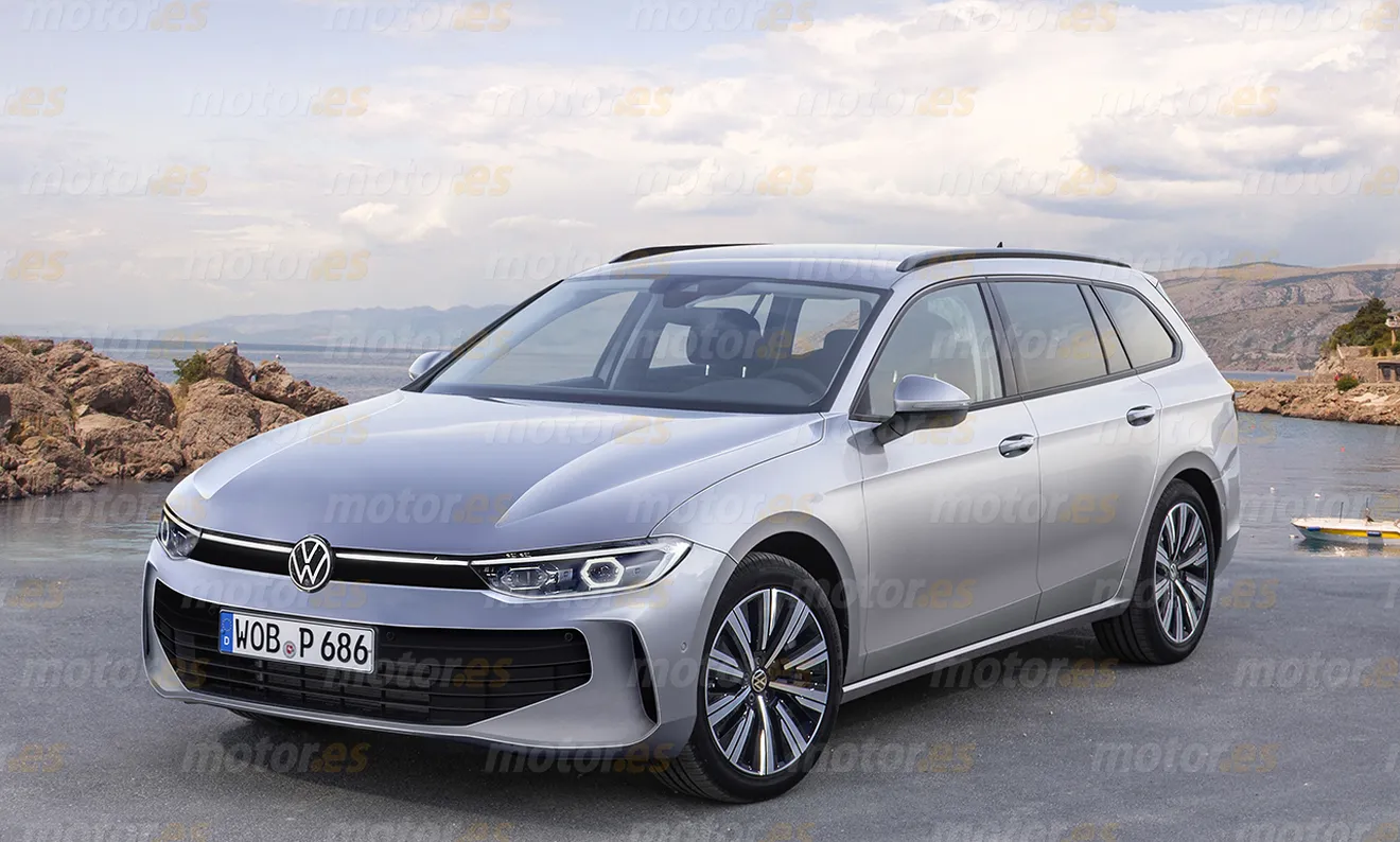 Así será el nuevo Volkswagen Passat Variant 2024, la alternativa al