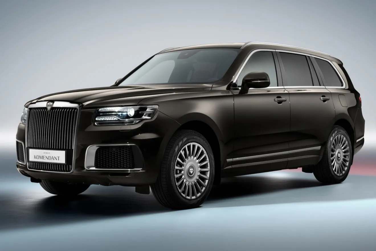 El nuevo Aurus Komendant debuta, el rival ruso del lujoso Rolls-Royce Cullinan