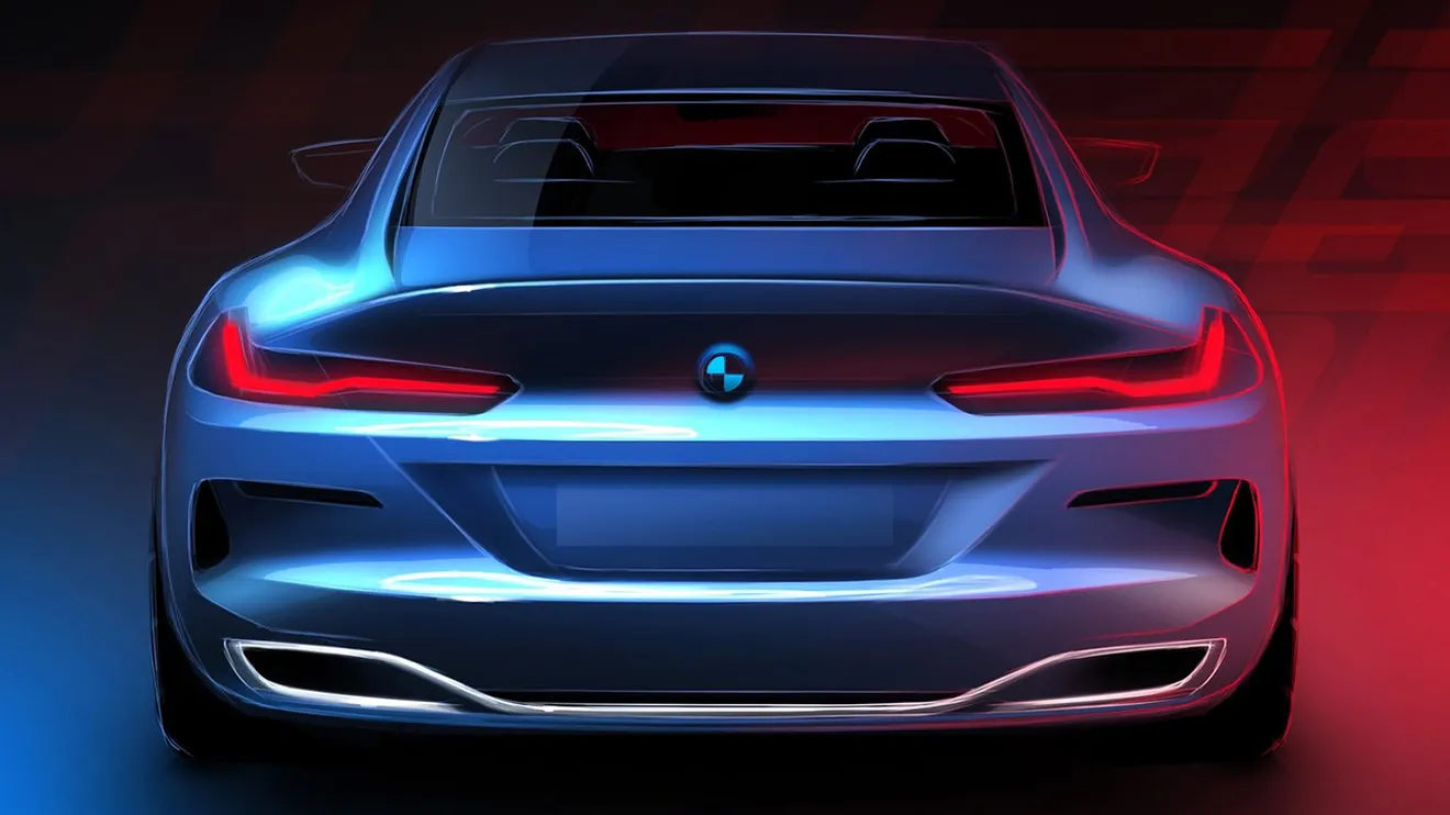 BMW Serie 8 - posterior