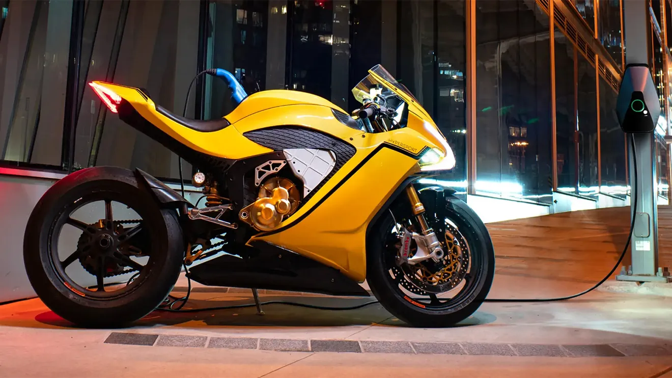 La nueva Damon HyperSport es una espectacular moto eléctrica que puede suministrar energía al hogar