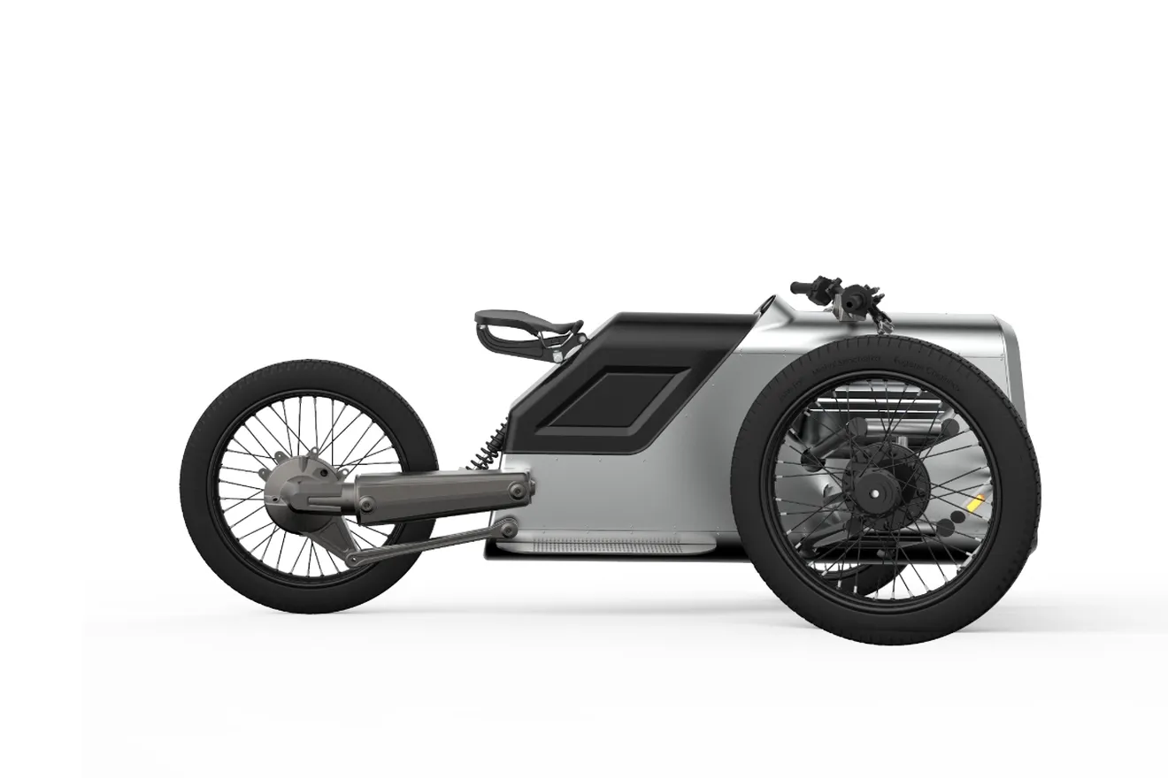 El E-Trike es un triciclo eléctrico retro y tecnológico que te fascinará