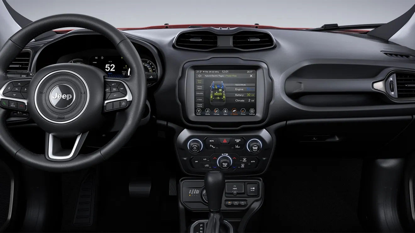 Jeep Renegade 4xe Limited - interior