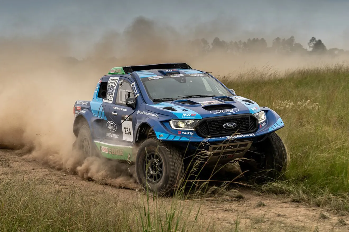 Las Ford Ranger T1+ de M-Sport y NWM no estarán en la salida del Dakar 2023