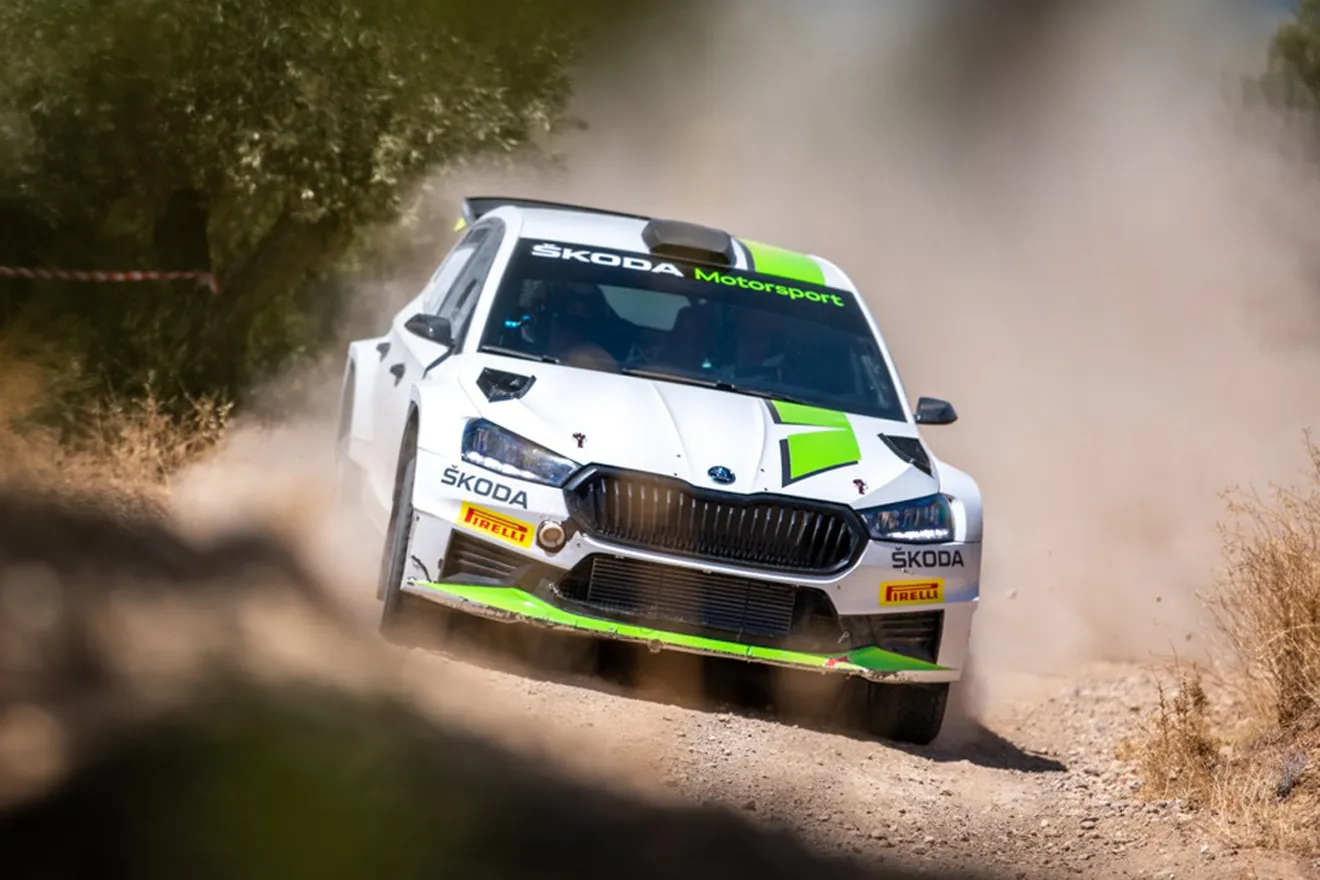 Cuarteto de cuerda de Toksport WRT para el debut del Skoda Fabia RS Rally2 en el WRC
