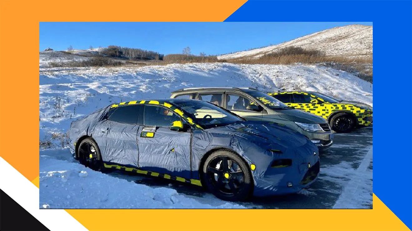 El futuro Lotus Emeya es cazado en unas pruebas de invierno muy lejos de Suecia