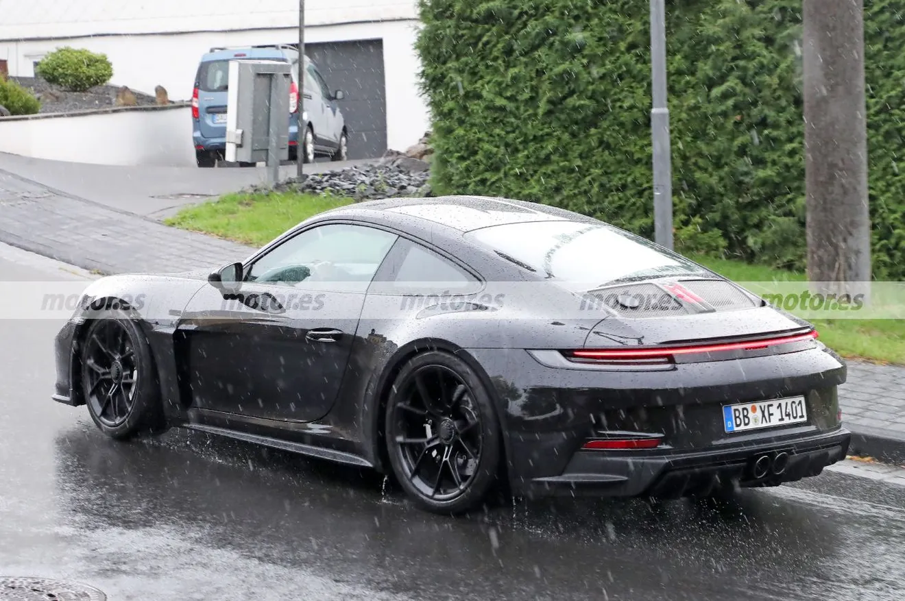 Fotos espía Porsche 911 ST 2023